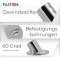 Relingfuss 60° rund 22mm