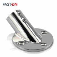 Relingfuss 30° rund 22mm