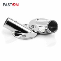 Relingfuss 30° rund 22mm