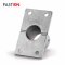 Relingfuss 90° Edelstahl A4 22mm