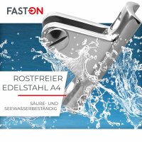Verdeckbeschlag 22mm Basis Gewölbt