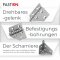 Scharniere 40mm Edelstahl A2