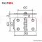 Scharnier 90x60x3mm Edelstahl A2