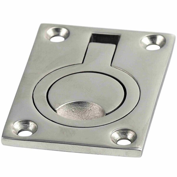 Bodenheber 44x63mm Edelstahl A4