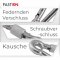 Karabinerhaken 100mm Mit Muttern mit Kausche