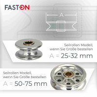 Seilrollen 25mm