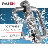 Gurtschnalle M25 Edelstahl A4