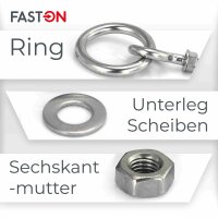 Augbolzen M12 Mit Ring