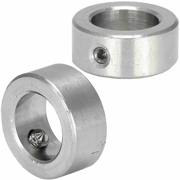 Stellringe für Welle D= 5 inkl. Gewindestift DIN 705 Edelstahl A2