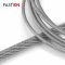 5 / 7 mm Drahtseil 7x7 PVC ummantelt transparent Edelstahl A4
