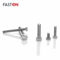 Sechskantschrauben M3x5 DIN 933 Edelstahl A2