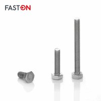 Sechskantschrauben M3x5 DIN 933 Edelstahl A2