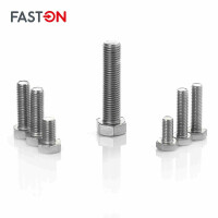 Sechskantschrauben M10x35 DIN 933 Edelstahl A2