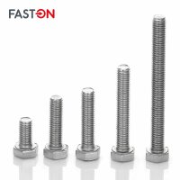 Sechskantschrauben M16x45 DIN 933 Edelstahl A2