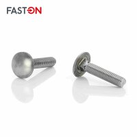 Schlossschrauben M5x16 mit Vierkantansatz DIN 603 Edelstahl A2