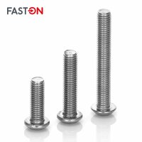 Linsenkopfschrauben M8x18 Innensechskant (ISK) ISO 7380 Edelstahl A2