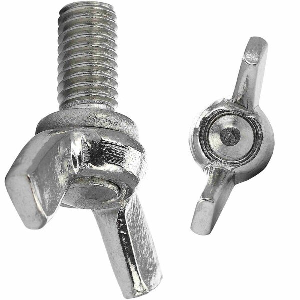 Flügelschrauben M5x20 amerik. Form ähnl. DIN 316 Edelstahl A2