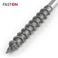 SPAX® Spanplattenschraube 5,0x100/61 TX20 (Teilgewinde) Edelstahl A2 mit Multikopf mit 4CUT-Spitze