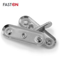 Vorreiber Mit Gegenplatte Edelstahl A2