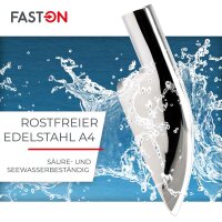Handlaufendstück 90° 22mm Edelstahl A4