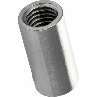 Gewindemuffen M16x40 (D=25) rmit Edelstahl A2