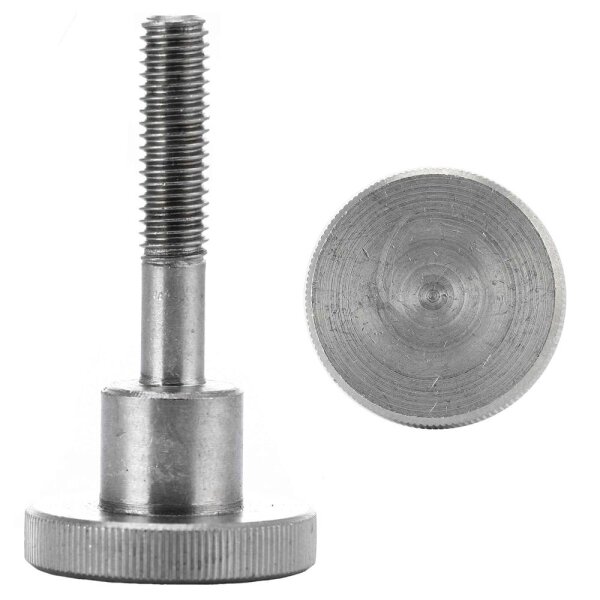 Rändelschrauben M8x20 hohe Form DIN 464 Edelstahl A1