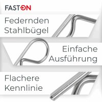 Federstecker 4mm Edelstahl A2