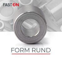 Distanzhülse 10x6,5x20 Aluminium