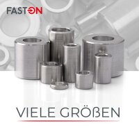 Distanzhülse 12x6,5x20 Aluminium