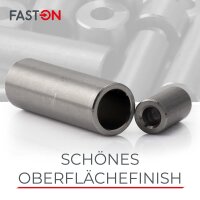 Distanzhülse Rohr geschweißt Edelstahl A2