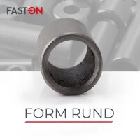 Distanzhülse 8x6x20 Rohr geschweißt Edelstahl A2